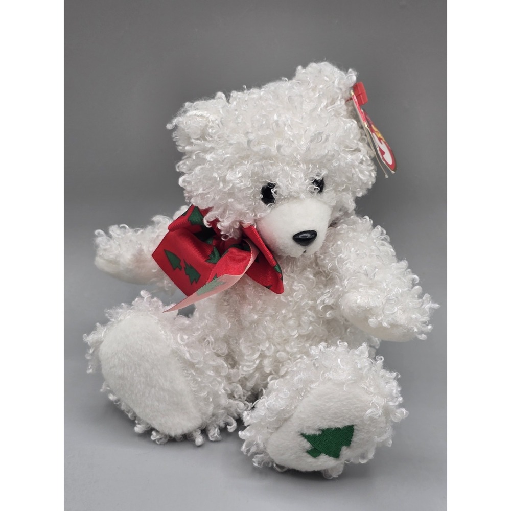 TY Beanie‎ Baby - MERRYBELLE the Holiday Bear (6.5 inch)